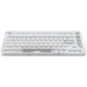 Клавиатура Logitech Alto Keys K75M 920-013300 белый/серый, с гравировкой
