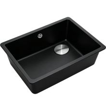 Кухонная мойка ZorG Fast 56 Premium black metallic