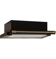 Кухонная вытяжка Elikor Интегра 50П-400-В2Л антрацит/рейлинг бронза