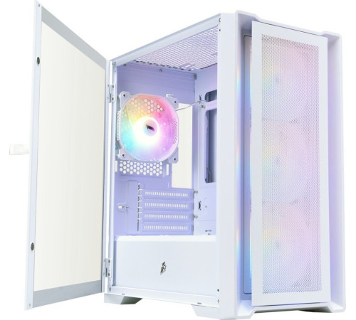 Корпус 1stPlayer TRILOBITE T4 MESH FRGB белый
