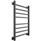 Полотенцесушитель Двин Plaza L 80x50 черный матовый