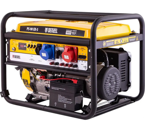 Бензиновый генератор Denzel PS 90 ED-3