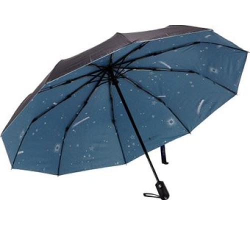 Зонт Rain Berry 734-23335.1 черный/голубой