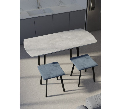 Табурет Макс Стайл Тб-350/10/МСТ темно-серый