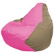 Кресло-мешок Flagman Груша Мини L Г0.1-193 розовый/темно-бежевый