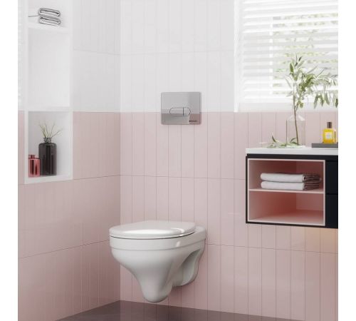 Унитаз подвесной Berges Wasserhaus Albit S Rimless 082107 без сиденья