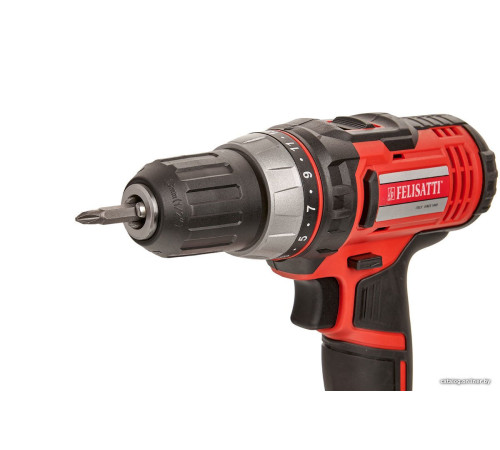 Дрель-шуруповерт Felisatti ДА-10/14.4Л3М 3830.5.1.10 с 2-мя АКБ, кейс