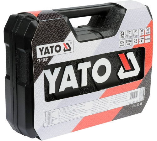 Универсальный набор инструментов Yato YT-12681 94 предмета