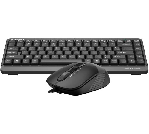Офисный набор A4Tech Fstyler F1110 черный/серый