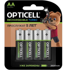 Аккумулятор Opticell Turbo Rechargeable AA 4 шт