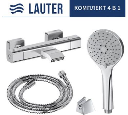 Смеситель Lauter Comfort 21YH40400 с лейкой Living Daisy 21S10167