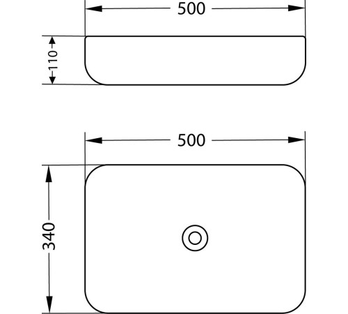Умывальник Lauter 21487-50 + Cascade 21СК0655C