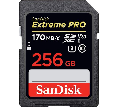 Карта памяти SanDisk Extreme PRO SDXC SDSDXXY-256G-GN4IN 256GB