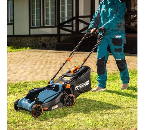 Газонокосилка Senix LPPX2-M1-EU с 2-мя АКБ
