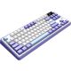 Клавиатура Ajazz AK870 белый/фиолетовый, Magnetic Switches