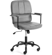 Офисное кресло TetChair Alpha иск. замша, серый