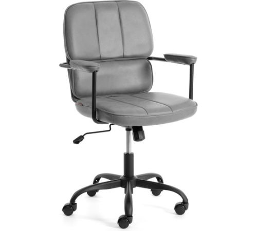 Офисное кресло TetChair Alpha иск. замша, серый