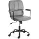 Офисное кресло TetChair Alpha иск. замша, серый