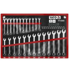 Набор ключей Yato YT-0365 25 предметов