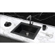 Кухонная мойка Berge BR-4803 черный матовый