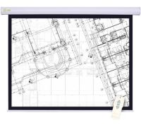 Проекционный экран CACTUS Motoscreen CS-PSM-180x180