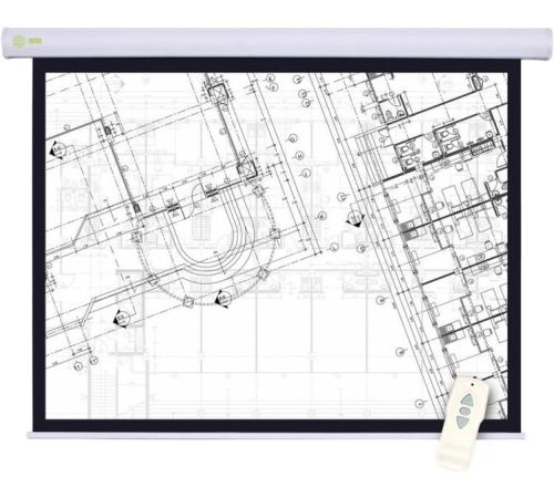 Проекционный экран CACTUS Motoscreen CS-PSM-180x180