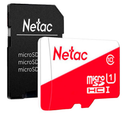 Карта памяти Netac microSDXC NT02P500ECO-128G-R