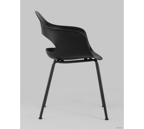 Стул с подлокотниками Stool Group Lady черный