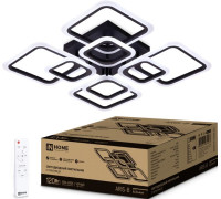 Припотолочная люстра In Home Aris-B 120Вт 230В 3000-6500K 8400Лм 590х590х130мм c пультом ДУ 4690612035437