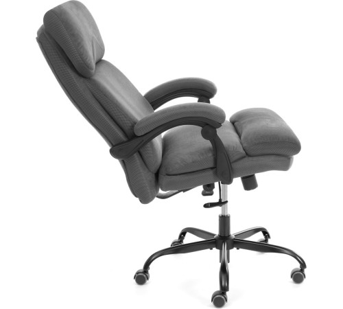 Офисное кресло TetChair Chief metalBL ткань, серый, KUB 05/TW-12
