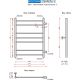 Полотенцесушитель Ростела Свирель V 500x700/7 1