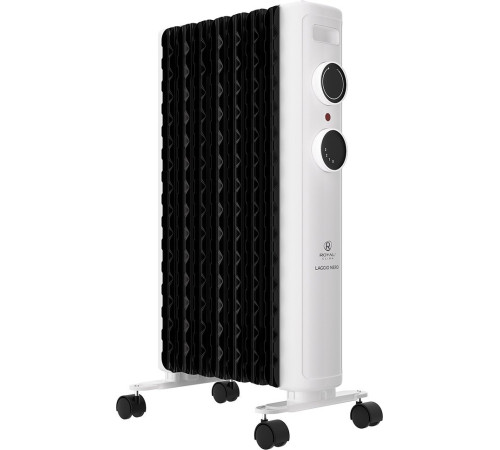 Масляный радиатор Royal Clima Laggio Nero ROR-LN7-1500M