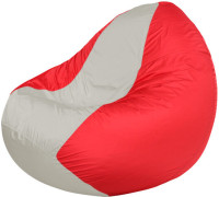 Кресло-мешок Flagman Classic К2.1-38 красный/белый