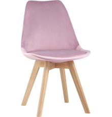 Стул Stool Group Frankfurt велюр розовый