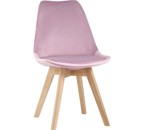 Стул Stool Group Frankfurt велюр розовый