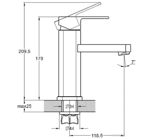 Смеситель Econoce EC0381