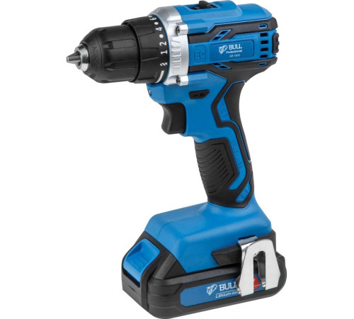Дрель-шуруповерт Bull SR 1803 с 2-мя АКБ, кейс