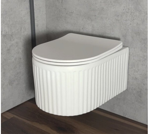 Унитаз подвесной Roxen Royal Matt Rimless Soft Close NC 530200-01