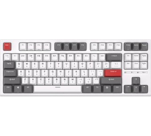 Клавиатура Royal Kludge RK-R87 RGB белый, RK Blue