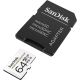Карта памяти SanDisk High Endurance microSDXC SDSQQNR-064G-GN6IA 64GB с адаптером