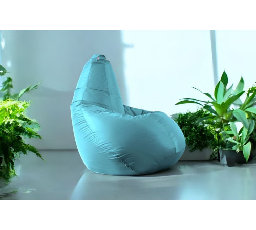 Кресло-мешок Mio Tesoro Груша XXXL GF-140x95-BI бирюза