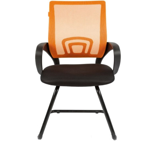 Кресло CHAIRMAN 696 V черный/оранжевый