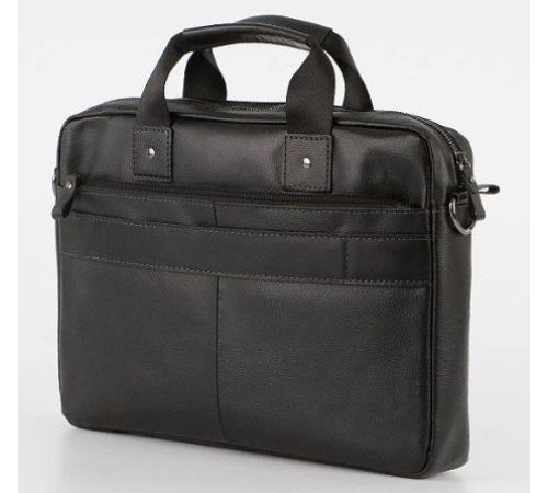 Мужская сумка Poshete 196-4138-55-BLK черный