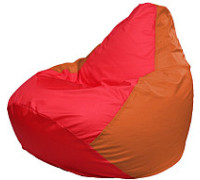 Кресло-мешок Flagman Груша Мега XXXL Г3.1-176 красный/оранжевый