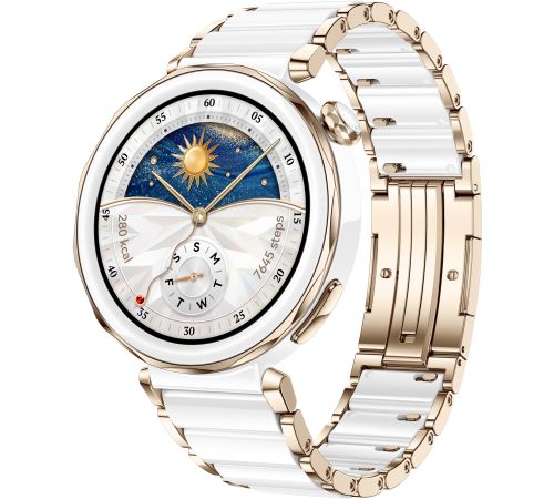 Умные часы Huawei Watch GT 5 Pro 42 мм керамический белый