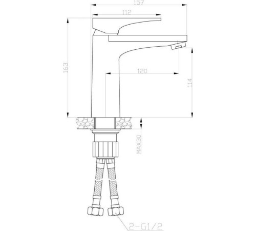 Смеситель AV Engineering AVDAR3-51001
