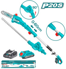 Кусторез + высоторез Total TPTS201681 с 1-м АКБ