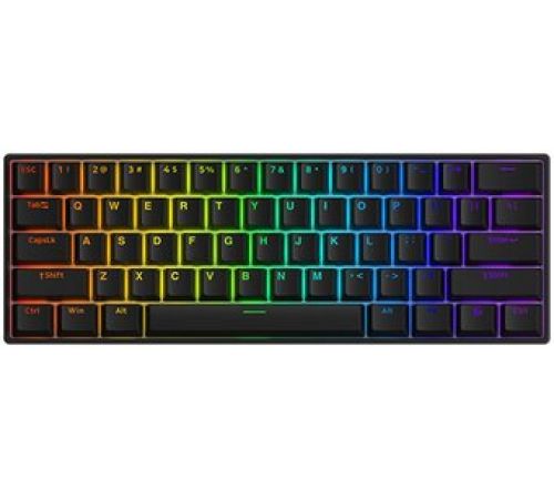 Клавиатура Akko 3061S HE Black Shine-Through Akko Cream Yellow V3