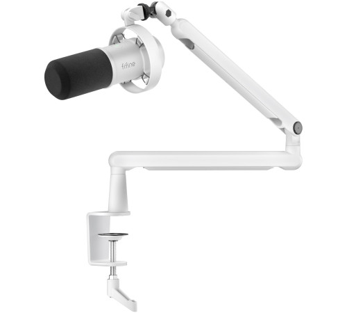 Проводной микрофон FIFINE T688 белый