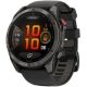 Умные часы Garmin Fenix 8 Pro 51 мм серый, черный силиконовый ремешок